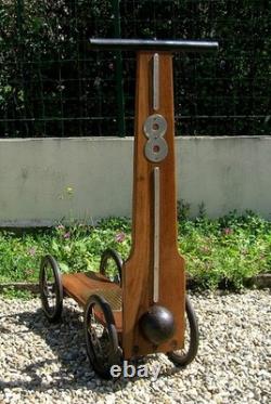 Large Scooter 1964 Folding Vintage Wood Scooter