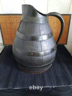 Large Wooden Wine or Cider Pitcher, 19th Century?