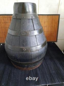 Large Wooden Wine or Cider Pitcher, 19th Century?