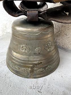 Large bronze mountain pasture bell 1926