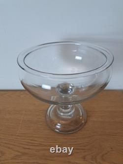 Leech Jar, Glass, 18th Century