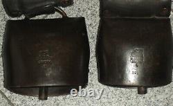 Lot Of 2 Cowbells Devouassoud Chamonix No.8 And 6 With Leather Collar