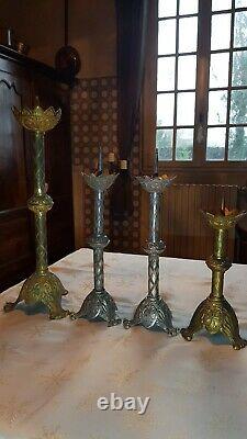 Lot Of 4 Church Pick-ups 19th- Early 20th Century