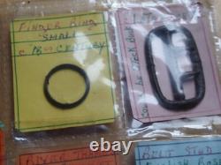 Lot of button, loop, token, stud, ring, medieval England, Thames, 15th-16th century