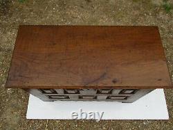 Louis XIII Oak Wood Box Cabinet