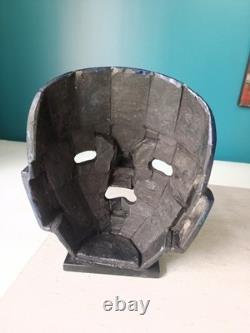Magnificent Aztec Tribal Mask in Lapis Lazuli Magnificent Aztec Tribal Mask in Lapis Lazuli