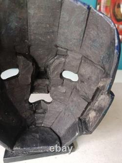 Magnificent Aztec Tribal Mask in Lapis Lazuli