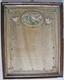 Manuscript Document, 1899. Under Glass, Religious Illuminated Manuscript To Be Determined