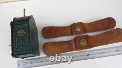 Mechanical lure mirror MANUFACTURE SAINT ETIENNE with 2 mirrors to be restored