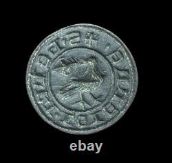 Medieval Gothic Seal Matrix Bird Fleur-de-Lys High Era