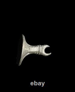 Medieval Gothic Seal Matrix Bird Fleur-de-Lys High Era