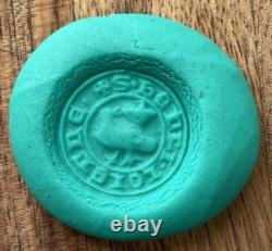 Medieval Gothic Seal Matrix Bird Fleur-de-Lys High Era