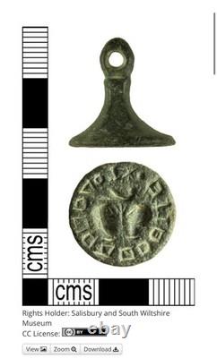 Medieval Gothic Seal Matrix High Age Love Bird