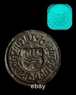 Medieval Gothic Seal Matrix High Middle Ages Heraldic Blazon