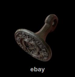 Medieval Gothic Seal Matrix High Middle Ages Heraldic Coat of Arms