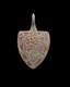 Medieval Heraldic Harness Pendant Enamelled Stag High Era