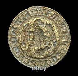 Medieval Seal Matrix Gothic Eagle High Middle Ages