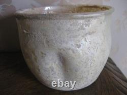 Medieval or Roman bowl or goblet, made of blown glass