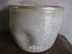 Medieval or Roman bowl or goblet, made of blown glass