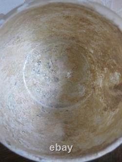 Medieval or Roman bowl or goblet, made of blown glass