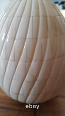 Mosaic Inlay of Bone Exceptional Achievement 1870 A