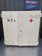 Navy's Beige Enameled Metal Medicine Cabinet