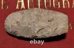 Neolithic blue-gray jasper axe, Mali (Around 10000-4000 BC)