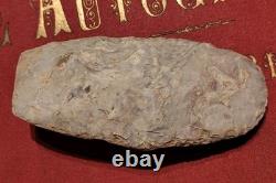 Neolithic blue-gray jasper axe, Mali (Around 10000-4000 BC)