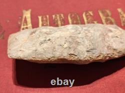 Neolithic blue-gray jasper axe, Mali (Around 10000-4000 BC)