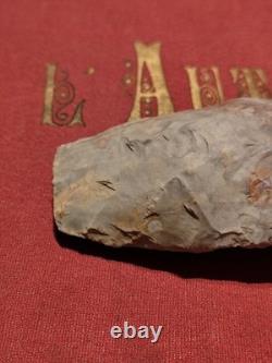 Neolithic blue-gray jasper axe, Mali (Around 10000-4000 BC)