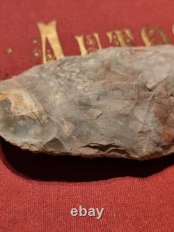 Neolithic blue-gray jasper axe, Mali (Around 10000-4000 BC)