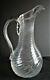 Norman Glass Pitcher Buffalo Decorated In Torsade Late 18th Pontil