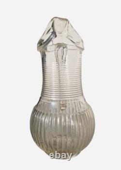 Norman pitcher in glass around 1800 popular art Normandy