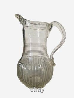 Norman pitcher in glass around 1800 popular art Normandy
