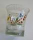 Norman Tumbler Glass, Old Blown And Enameled Tumbler Glass, Normandy, D