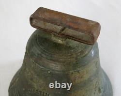 OBERTINO, old bronze bell Obertino Labergement Ste Marie, 1 kg, brazing