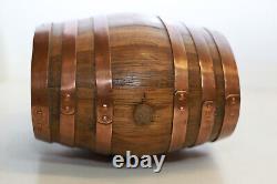 Oak barrel with stand for fine Champagne.