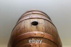 Oak barrel with stand for fine Champagne.