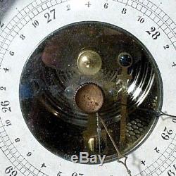 Old Barometer Thermometer Jugendstil Art New 1920 (52 Cm)