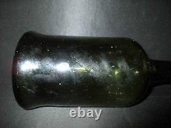 Old Blown Glass Bottle Champagne Late Eighth 10th Beginning Nineteenth