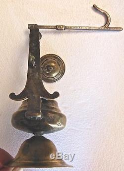Old Bronze Oil Lamp, Late 17th Century
