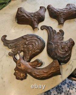 Old Church Steeple Weather Vane Rooster in Copper, Never Installed, Never Soldered