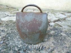 Old Cow Bell No. 2 Devouassoud Chamonix Folk Art