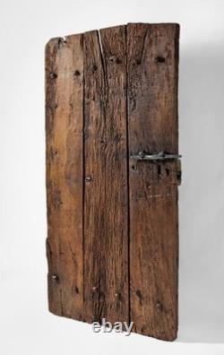 Old Door of the Shepherd’s Hut / Hautes-Alpes / Folk Art
