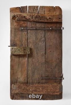Old Door of the Shepherd’s Hut / Hautes-Alpes / Folk Art
