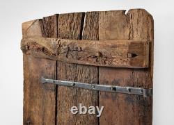 Old Door of the Shepherd’s Hut / Hautes-Alpes / Folk Art