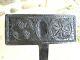 Old Gaufrier Iron Forge Mould A Forget 79cm Popular Art Tool
