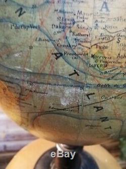 Old Globe Forest / Napoleon 3 / Globe / Old World Map