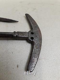Old Hammer Sugar Ax In Wrought Iron 19th Berber Sugar