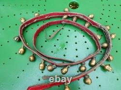 Old Horse Collar with 24 Harness Bells Origin Eastern Tibet